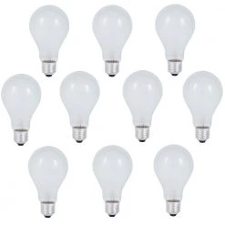 LHG Lights 10er Set A80 Leuchtmittel 200W matt E27 stoßfest