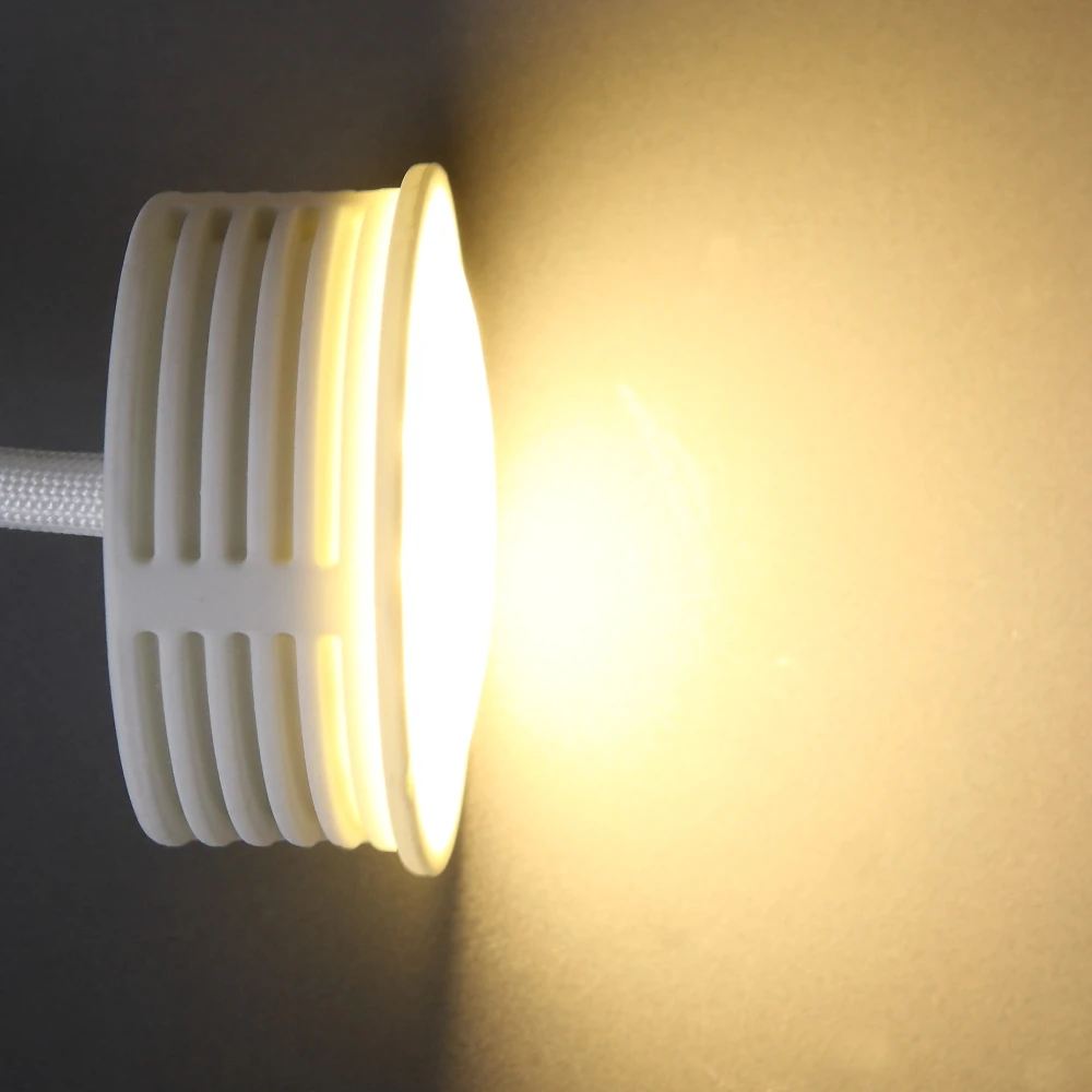 LHG Lights 10-er Set LED Einbaumodul dimmbar über vorhandenem Lichtschalter Switchmo 5W 400 Lumen 3000 Kelvin Ersatz für GU10 Leuchtmittel Höhe 2,5 cm Durchmesser 5cm – Bild 5