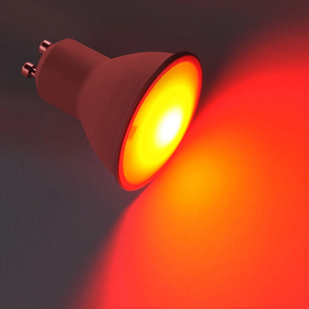 Leuchten Direkt 3Watt GU10 LED Leuchtmittel mit Farbwechsel, inkl. Fernbedienung – Bild 3