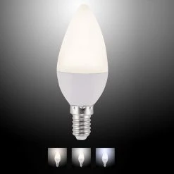 Leuchten Direkt C35 E14 LED-Leuchtmittel 4W CCT-Lichtmanagement inkl Fernbedienung