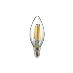 Sigor C35 LED Kerze Filamentlampe E14 klar 2700 K 2,5 W