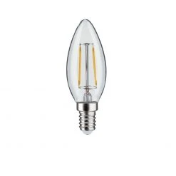 Paulmann C35 LED Retro Kerze 4,5W klar E14 2700K 470lm dimmbar