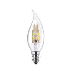 Segula C35 LED Windstoß Kerze 3,5 Watt, E14, klar, dimmbar