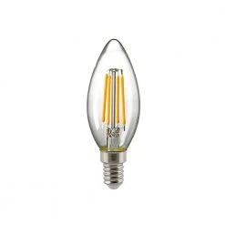Sigor E14 C35 LED Kerze Filament Klar 4,5W 2700K 470lm