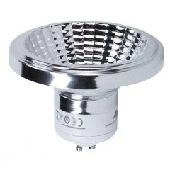 Spot-Light ES-111 LED Reflektor GU10 6W 400lm 230V 3000K 120° chrom 20000h