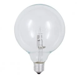 Lumen De Luxe G120 Globe, 18, 28, 42 oder 70 Watt E27, klar, Durchmesser 12,5 cm