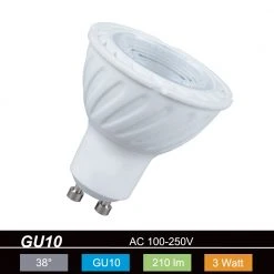 LHG Lights LED GU10 3W warmweiß 210lm 38° nicht dimmbar