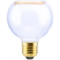 Segula LED Lampe Floating Globe R80 klar E27 5 Watt 1900 Kelvin warmweiß extra dimmbar