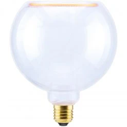 Segula LED Lampe Floating Globe R150 klar E27 8 Watt 1900 Kelvin warmweiß extra dimmbar