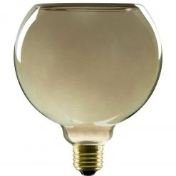 Segula LED Lampe Floating Globe R150 smokey black E27 8 Watt 1900 Kelvin warmweiß extra dimmbar