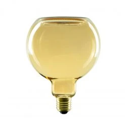 Segula LED Lampe Floating Globe R125 gold E27 8 Watt 1900 Kelvin warmweiß extra dimmbar
