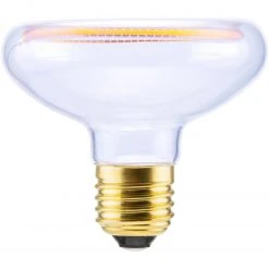 Segula LED Lampe Floating Reflektor R80 klar E27 8 Watt 1900 Kelvin warmweiß extra dimmbar