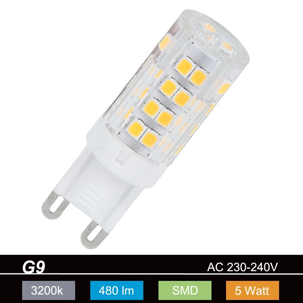 Knapstein LED Leuchtmittel G9 5 Watt 480 Lumen – Bild 2