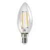Kanlux LED Leuchtmittel, E14, Kerzenform, klar, warmweiß, 2,5W o. 4,5W