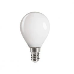 Kanlux LED Leuchtmittel, E14, Tropfen, opal, warmweiß, 4,5W o. 6W