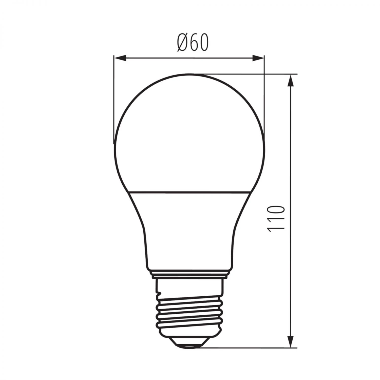 Kanlux LED Leuchtmittel, E27, A60, 12,5 Watt oder 15 Watt, warmweiß, dimmbar – Bild 2