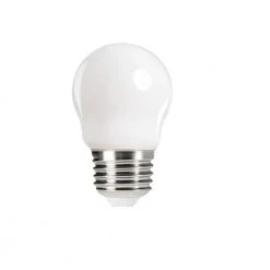 Kanlux LED Leuchtmittel, E27, Tropfen, opal, warmweiß, 4,5W o. 6W