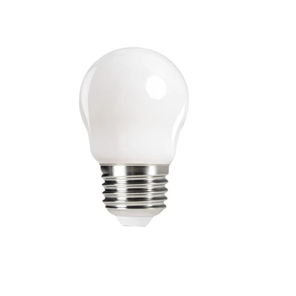 Kanlux LED Leuchtmittel, E27, Tropfen, opal, warmweiß, 4,5W o. 6W