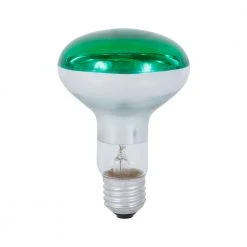 Arens R80 Reflektor 80° Abstrahlwinkel, 60 Watt, E27, in rot und grün