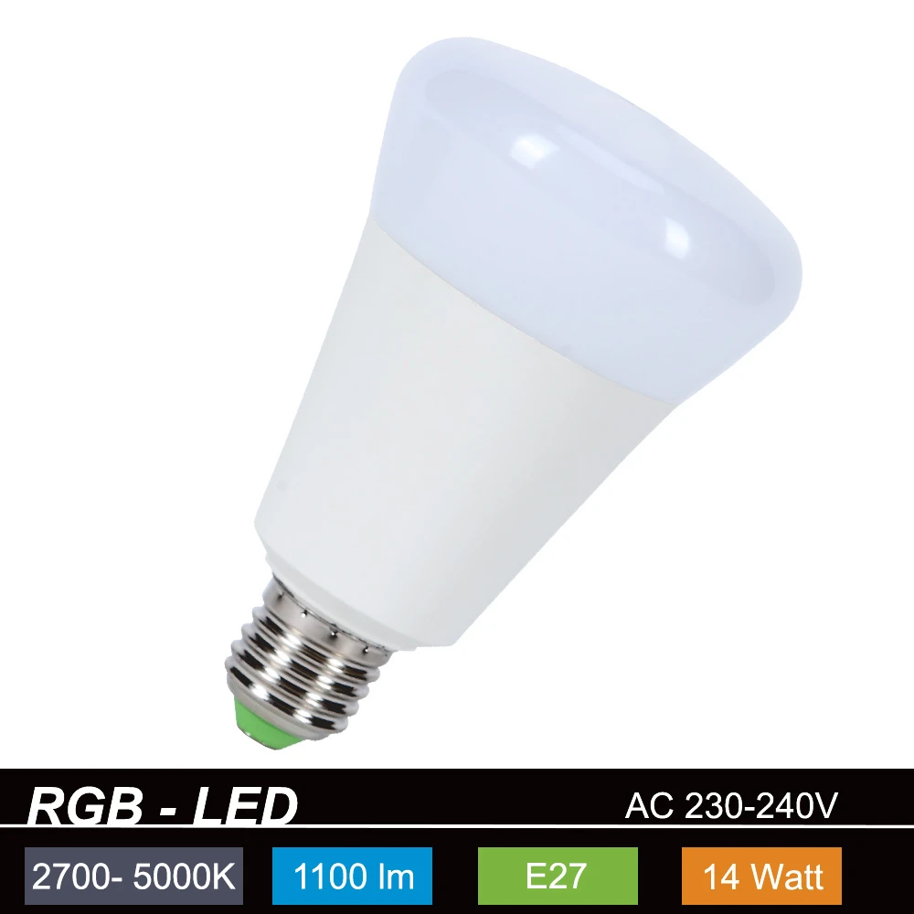 Leuchten Direkt RGB Lola Bulb 14Watt E27 LED Farb - CCT Wechsel, 1100lm